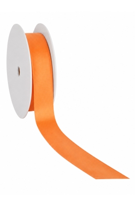 Luxe Taft Cadeaulint Met IJzerdraad Oranje 23mm x 20meter