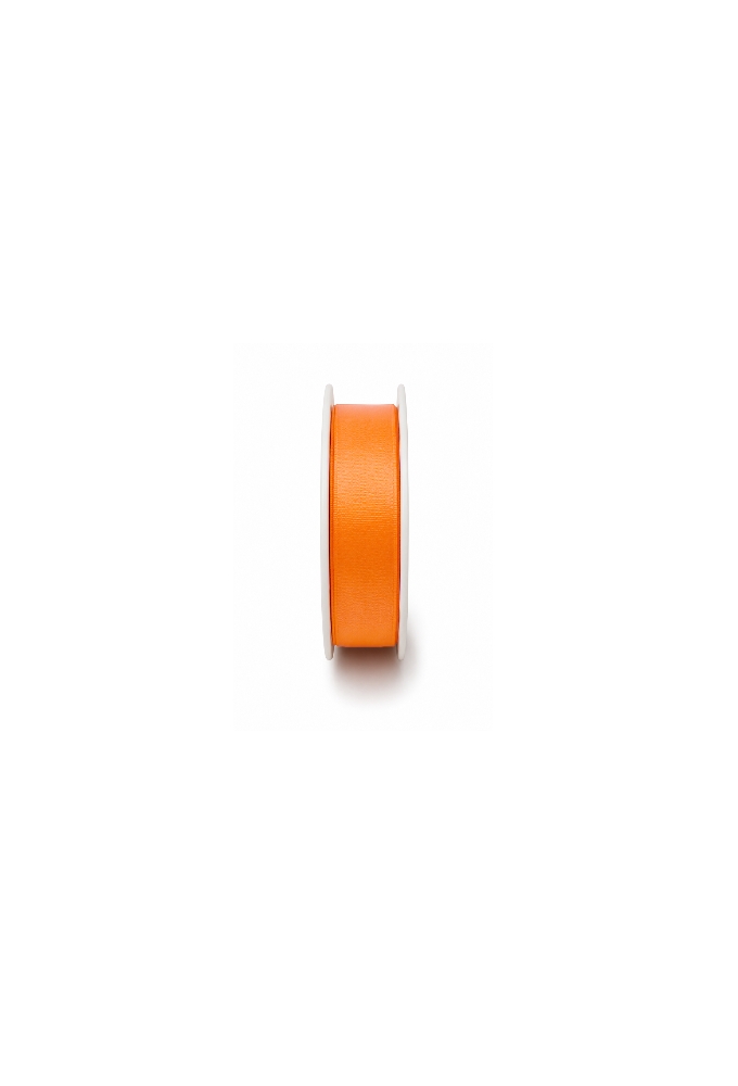 Luxe Taft Cadeaulint Met IJzerdraad Oranje 23mm x 20meter