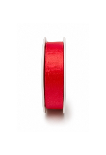 Luxe Taft Cadeaulint Met IJzerdraad Rood 23mm x 20meter