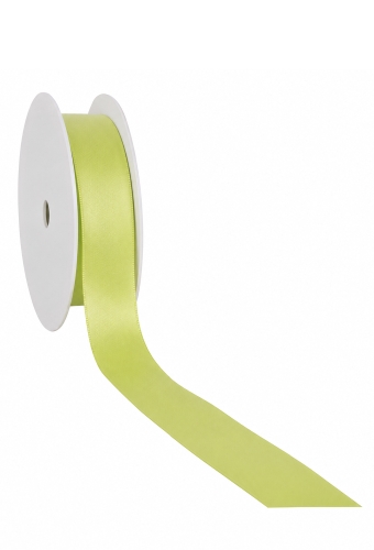 Luxe Taft Cadeaulint Met IJzerdraad Appelgroen 23mm x 20meter
