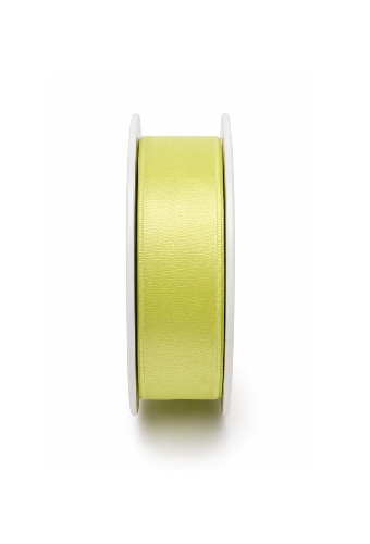 Luxe Taft Cadeaulint Met IJzerdraad Appelgroen 23mm x 20meter