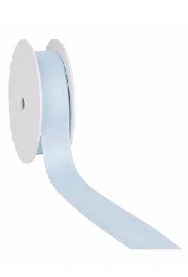Luxe Taft Cadeaulint Met IJzerdraad Licht Blauw 23mm x 20meter