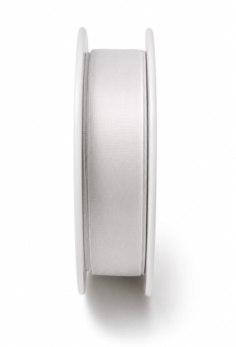 Luxe Taft Cadeaulint Met IJzerdraad Zilver 23mm x 20meter