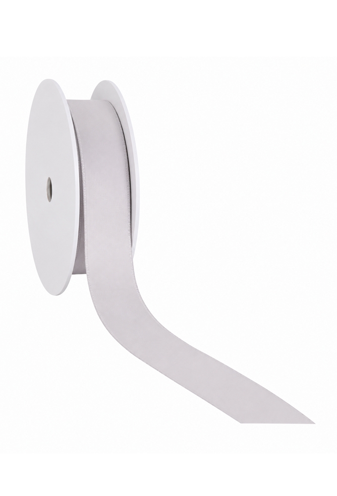 Luxe Taft Cadeaulint Met IJzerdraad Zilver 23mm x 20meter