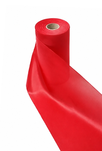 Geschenklint Stof Labro Rood 20cm x 30meter