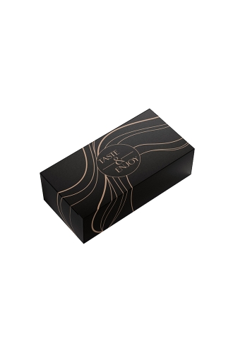 Wijndozen 2-Flessen Taste & Enjoy Zwart 33.5x18.7x9.5cm 25stuks