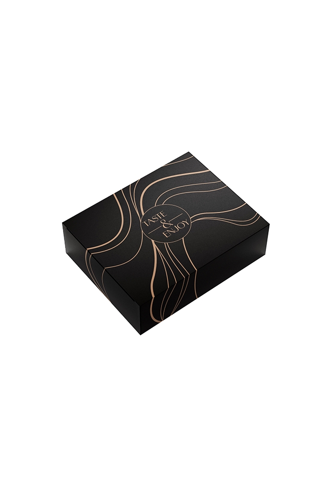 Wijndozen 3-Flessen Taste & Enjoy Zwart 33.5x28.4x9.5cm 25stuks