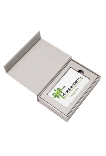 Luxe Magneetdozen & Inlay New York FSC® Taupe Mat 7x12x1.6cm 25st