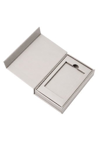 Luxe Magneetdozen & Inlay New York FSC® Taupe Mat 7x12x1.6cm 25st