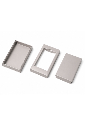 Luxe Magneetdozen & Inlay New York FSC® Taupe Mat 7x12x1.6cm 25st