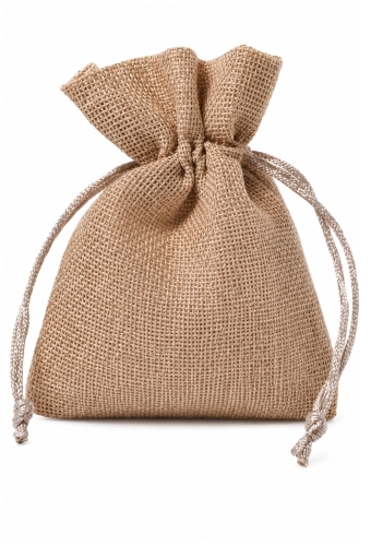 Kadozakjes Canvas Linnen Naturel Met Koord 9cm x 12cm 10stuks