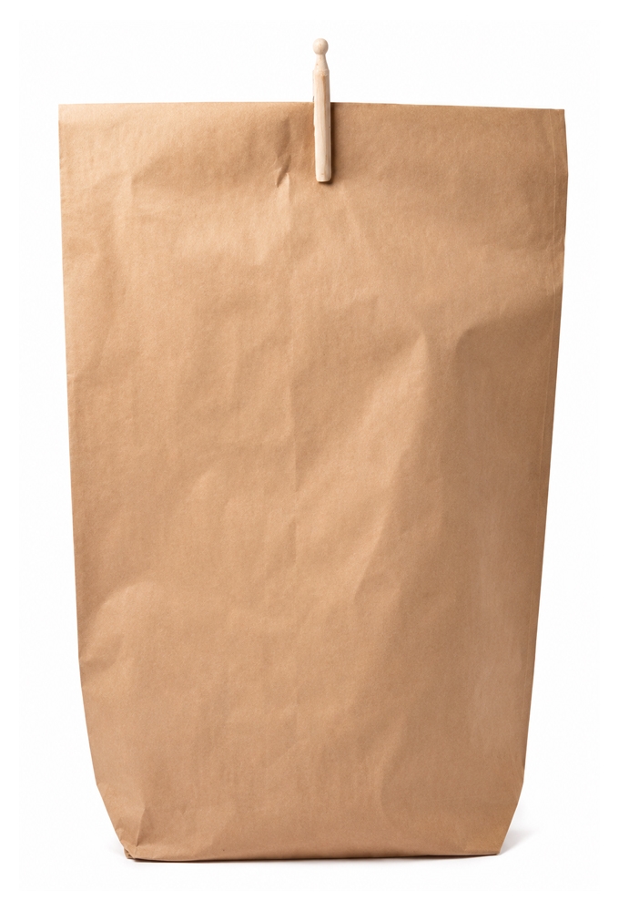 Kadozak XL Kraft Bruin BLANCO 40x10x68cm 25stuks