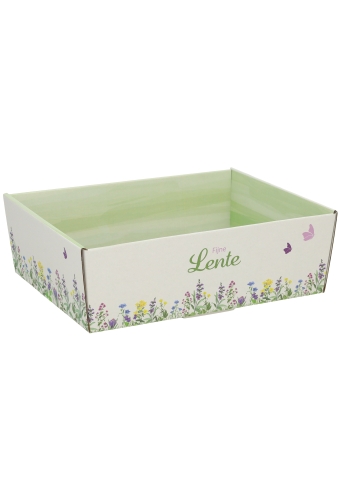 Geschenkdozen Korf Voorjaar Lente 23x17x8cm 10stuks