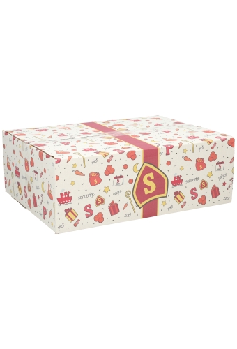 Geschenkdozen Sintprint 39x29x13cm 15stuks