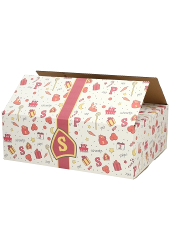 Geschenkdozen Sintprint 39x29x13cm 15stuks