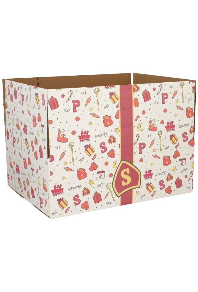 Geschenkdozen Sintprint 39x29x13cm 15stuks