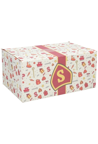 Geschenkdozen Sintprint 31x20x14cm 30stuks