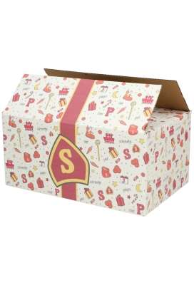 Geschenkdozen Sintprint 31x20x14cm 30stuks