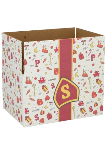 Geschenkdozen Sintprint 21.5x15x12cm 30stuks