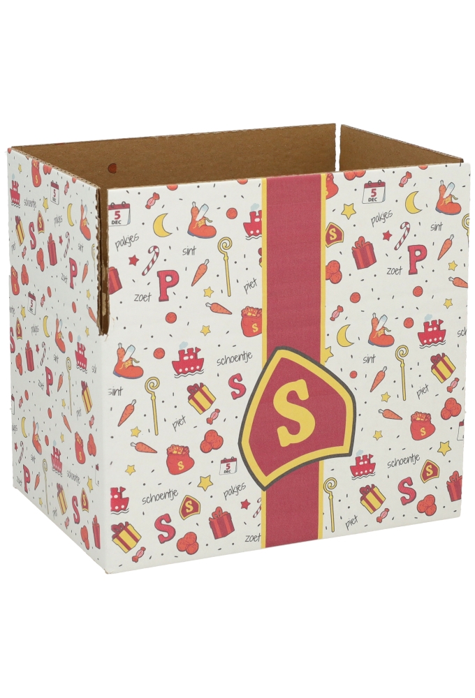 Geschenkdozen Sintprint 21.5x15x12cm 30stuks
