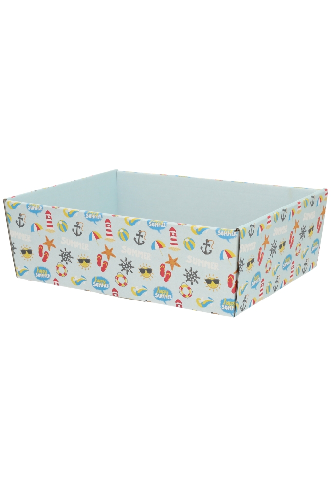 Geschenkdozen Zomer Korf Summer 23x17x8cm 10stuks
