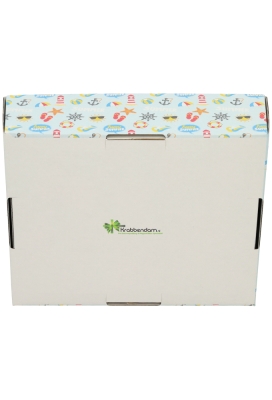 Geschenkdozen Zomer Korf Summer 23x17x8cm 10stuks