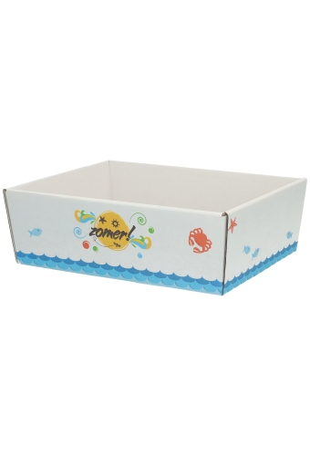 Geschenkdozen Korf Zomer 23x17x8cm 10stuks 