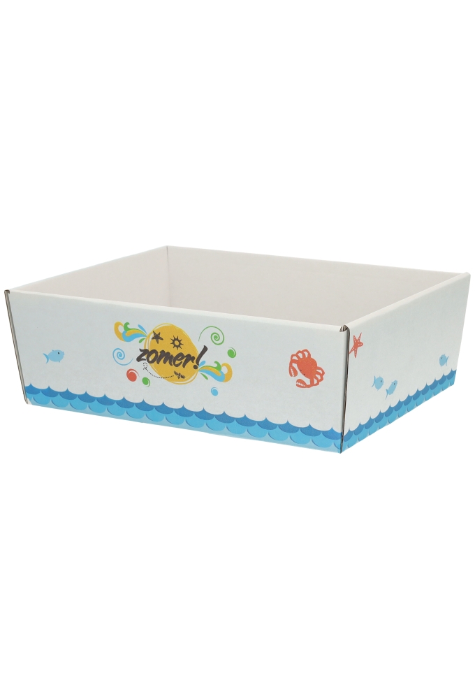 Geschenkdozen Korf Zomer 23x17x8cm 10stuks 