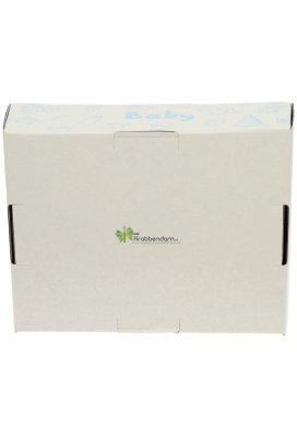 Geschenkdozen Korf Baby Blauw 23x17x8cm 10stuks