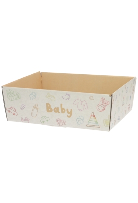 Geschenkdozen Korf Baby Multicolor 23x17x8cm 10stuks
