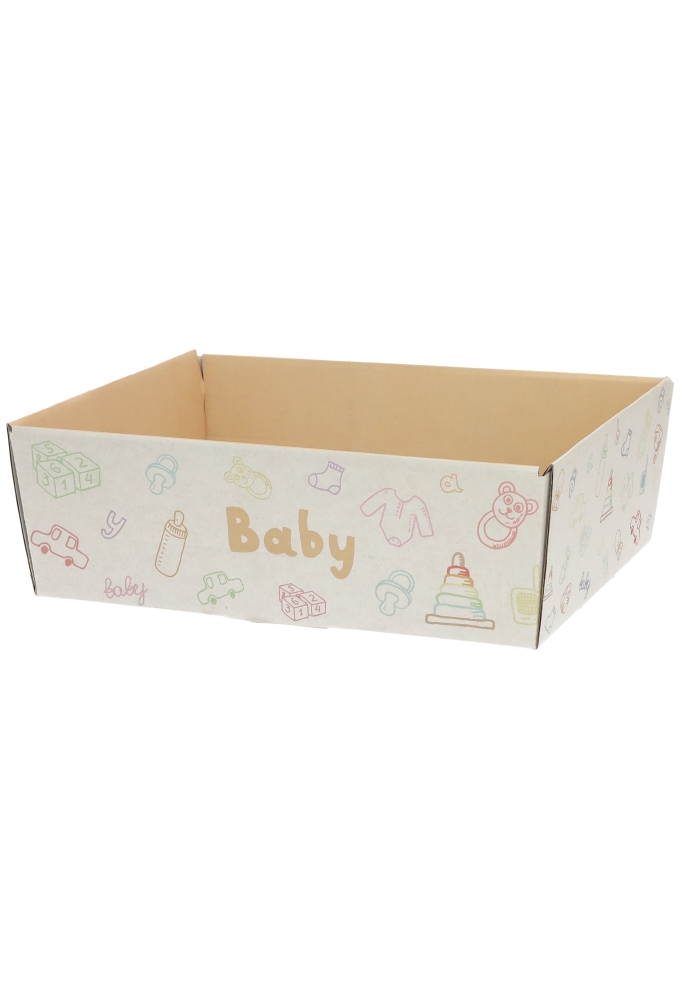 Geschenkdozen Korf Baby Multicolor 23x17x8cm 10stuks