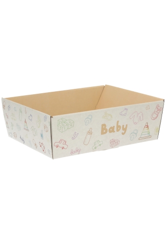 Geschenkdozen Korf Baby Multicolor 23x17x8cm 10stuks