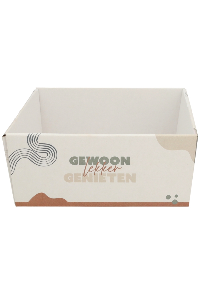 Geschenkdozen Korf Lekker Joh Lekker Man 23x17x8cm 10stuks