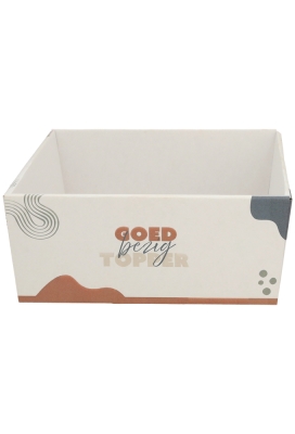 Geschenkdozen Korf Lekker Joh Lekker Man 23x17x8cm 10stuks