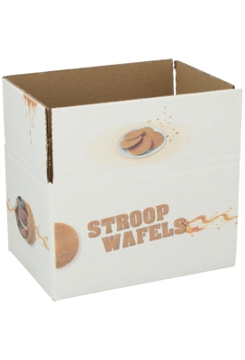 Geschenkdozen Stroopwafels 21.5x15x12cm 30stuks