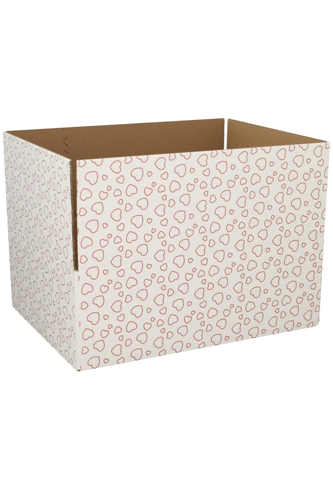 Geschenkdozen Hart Line 39x29x13cm 15stuks