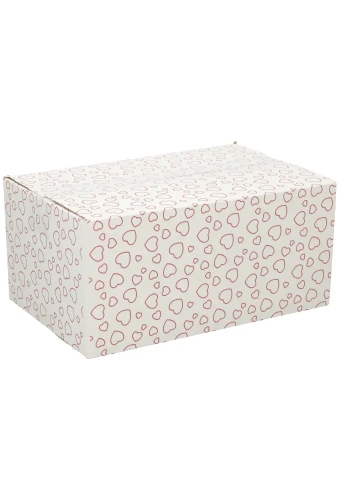 Geschenkdozen Hart Line 31x20x14cm 30stuks