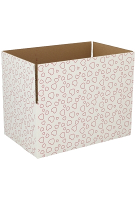 Geschenkdozen Hart Line 31x20x14cm 30stuks