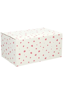 Geschenkdozen Hartjes 31x20x14cm 30stuks