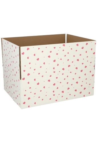 Geschenkdozen Hartjes 39x29x13cm 15stuks