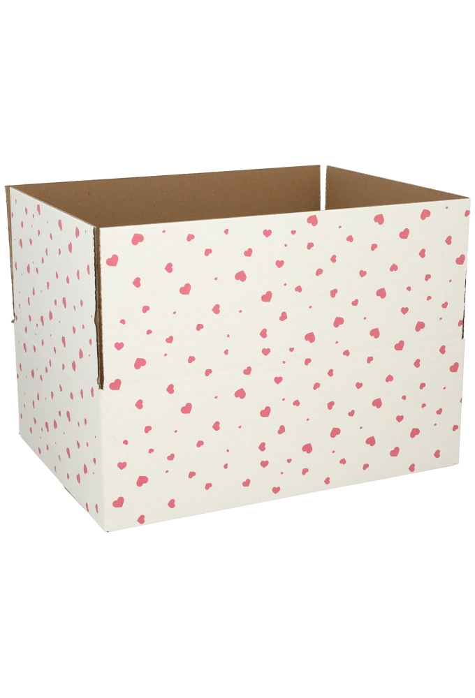 Geschenkdozen Hartjes 39x29x13cm 15stuks