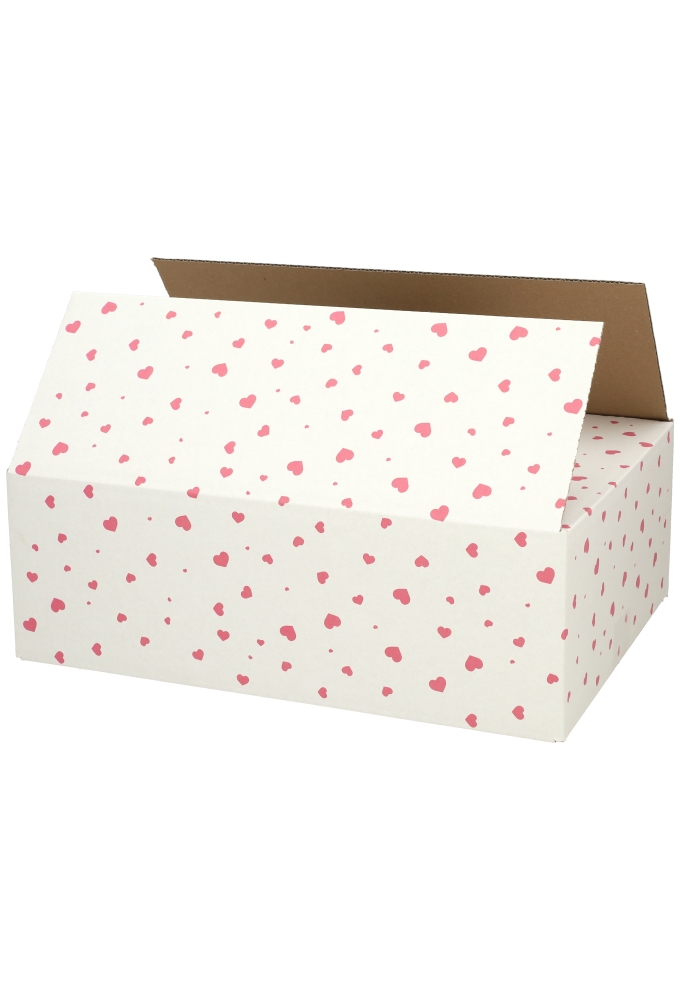 Geschenkdozen Hartjes 39x29x13cm 15stuks