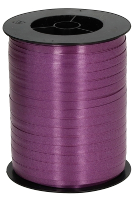 Krullint Auberginepaars 5mm x 500 meter
