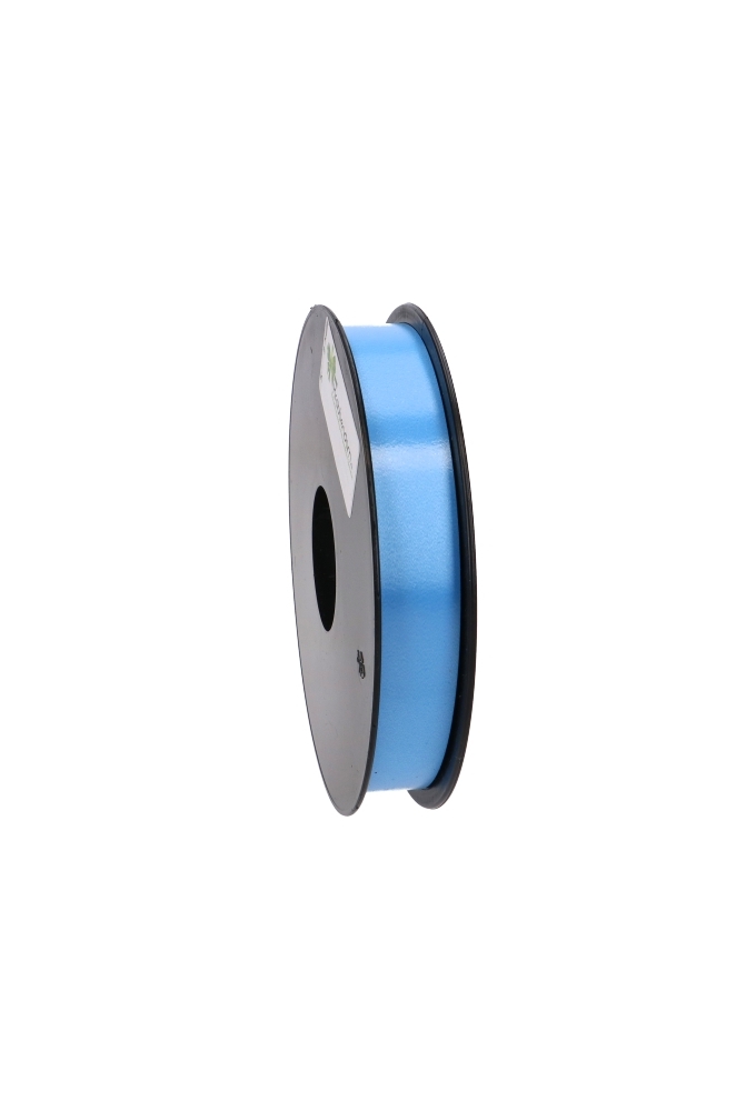 Krullint Middel Blauw 19mm x 100 meter