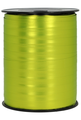 Krullint Mat Metallic Groen 10mm x 250meter