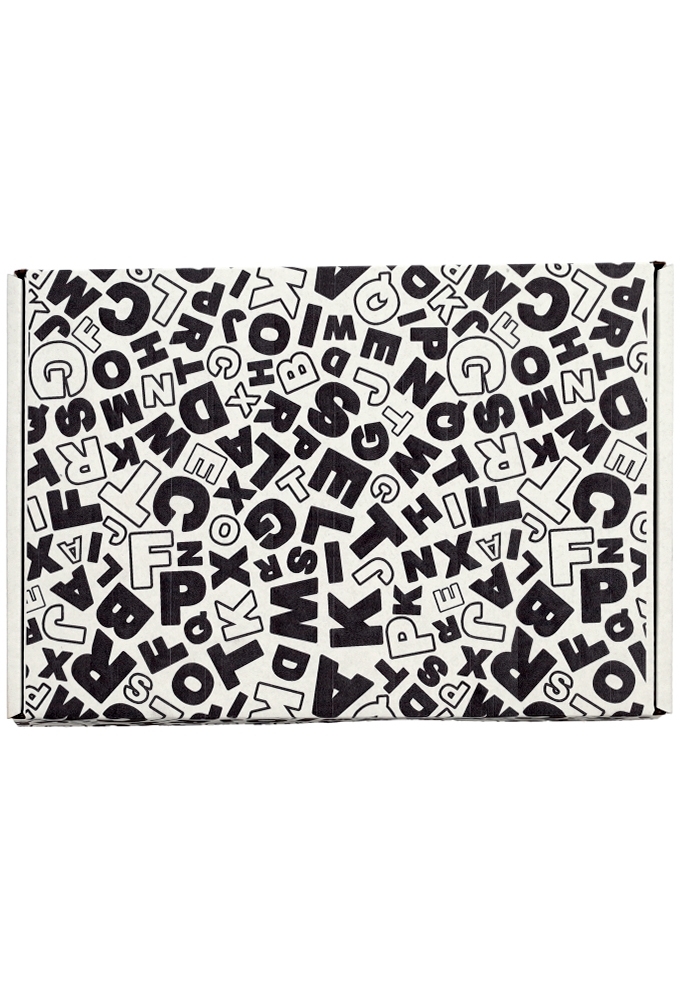 Brievenbusdoos Budget Letters A5 22x15.5x2.8cm - vanaf 50 stuks
