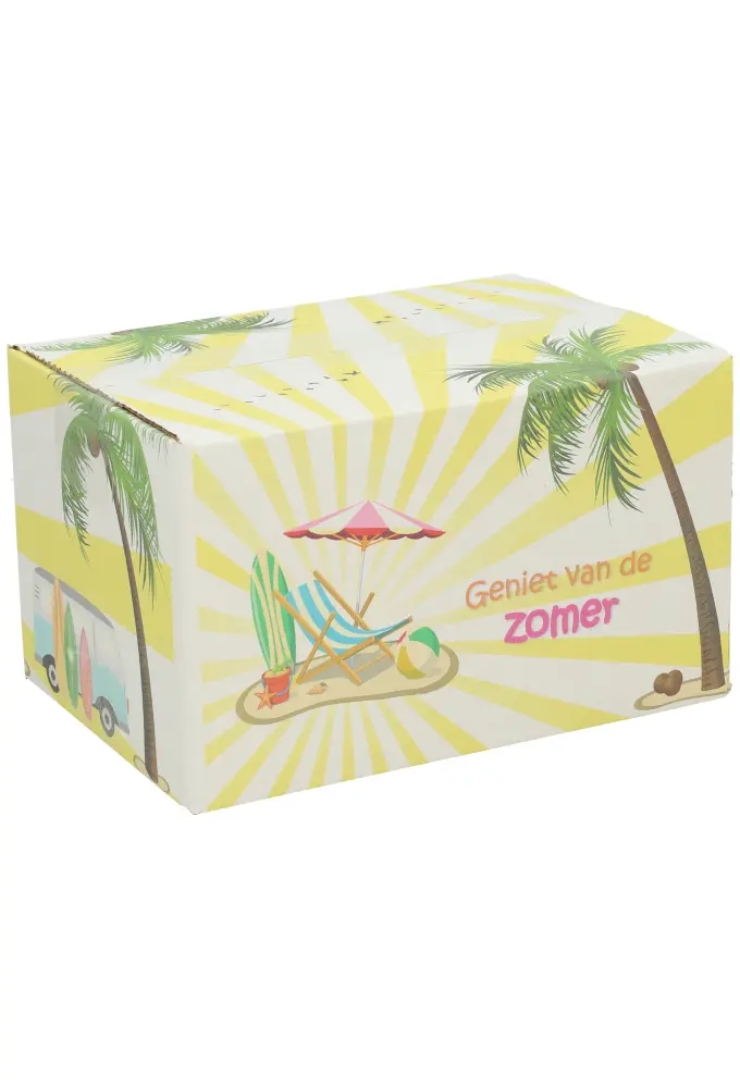 Geschenkdozen Geniet van de Zomer 21.5x15x12cm 30stuks