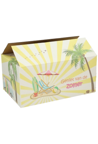 Geschenkdozen Geniet van de Zomer 31x20x14cm 30stuks