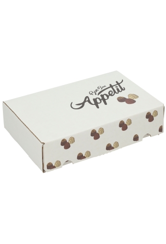 Bolsa Bon Bon Appetit A5 Wit 23x16x5.5cm 50stuks & Inlay &inleg vellen