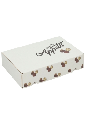 Bolsa Bon Bon Appetit A5 Wit 23x16x5.5cm 50stuks & Inlay &inleg vellen